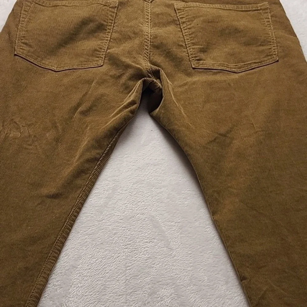 J. Crew 770 Straight Fit Corduroy Pants Men's 32x32 Brown Fine Wale 5-Pocket